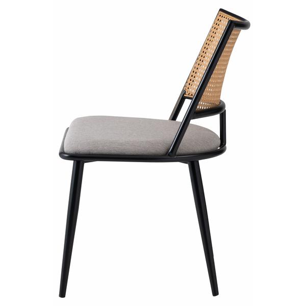 ダイニングチェア フィガロ2 C351WN PVCブラック ダイニング