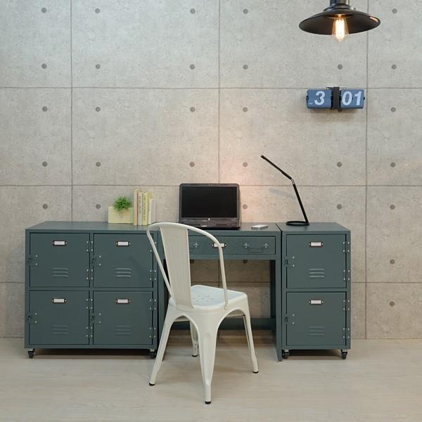 東谷 チェスト 4段 スチール 金属 ロッカー キャスター付き