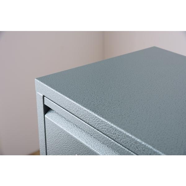 東谷 ゴミ箱 分別 ごみ箱 2段 スチール キャスター付き ロッカー風