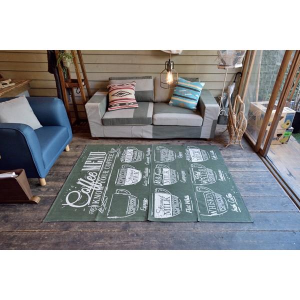 東谷 ダイニングマット ラグ 130×190cm おしゃれ カフェ風 インテリア