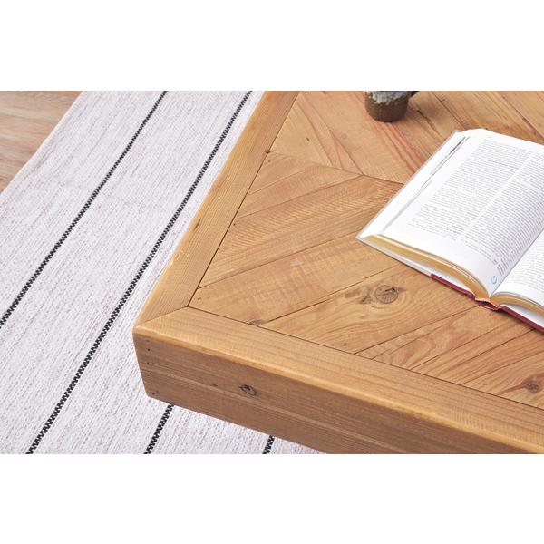 東谷 センターテーブル 木製 天然木 古材 おしゃれ ローテーブル