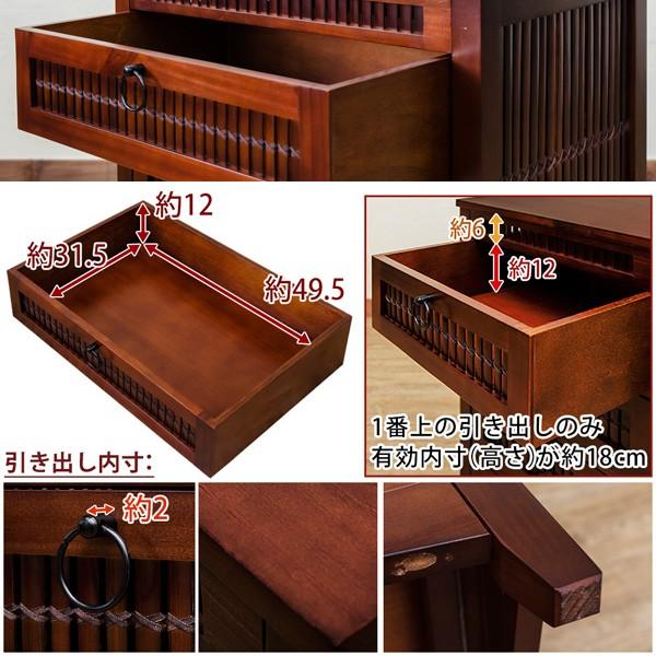 輸入品◆アジアンチェスト◆木製棚 木彫り3段ラック◆彫刻入り アジアン家具 棚 3段 無垢材 おしゃれ ボート型ラック 木製 バリ