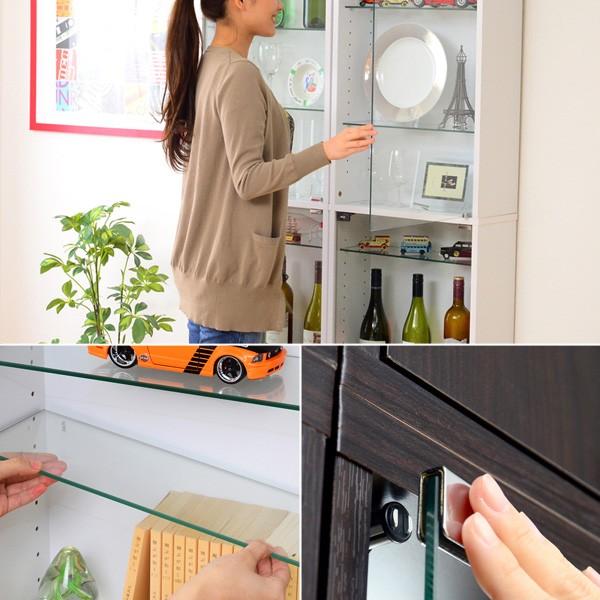 コレクションケース 上置き セット コレクションラック ハイタイプ