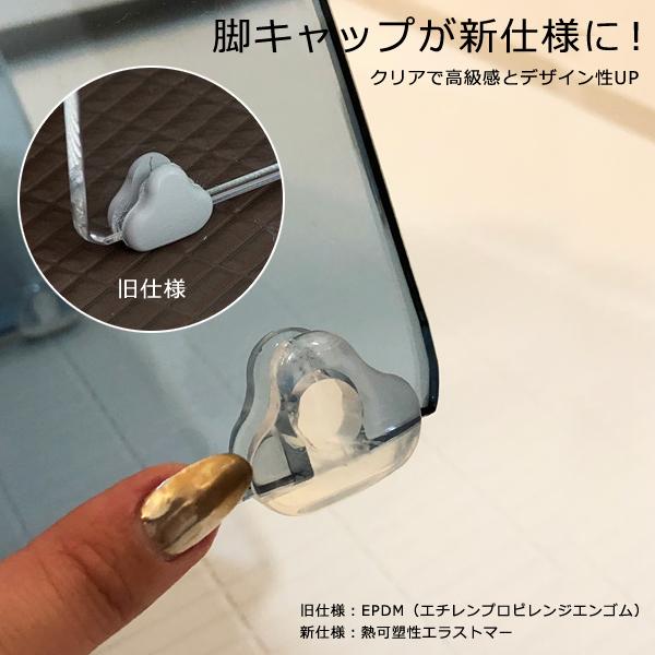 風呂椅子 風呂桶 3点セット アクリル おしゃれ バスチェア 高さ 20cm