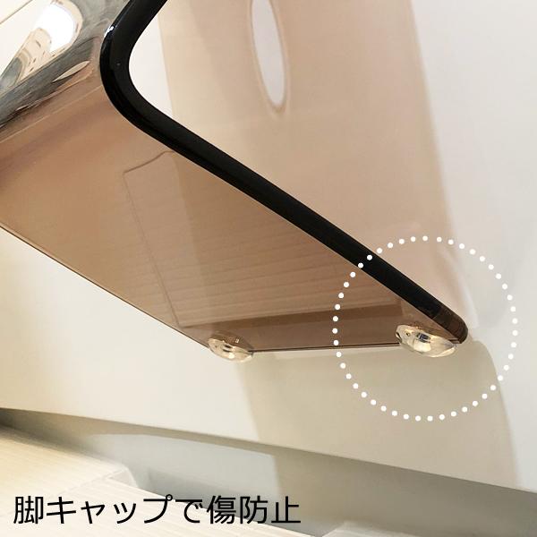 風呂椅子 風呂桶 3点セット アクリル おしゃれ バスチェア 高さ 20cm 25cm 座高 バスボウル 洗面器 高級感 厚み クリア 透明 スツール 湯桶 おけ シンプル favor_2