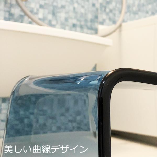 風呂椅子 風呂桶 3点セット アクリル おしゃれ バスチェア 高さ 20cm 25cm 座高 バスボウル 洗面器 高級感 厚み クリア 透明 スツール 湯桶 おけ シンプル favor_3