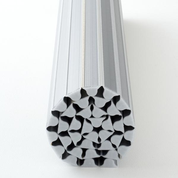 風呂ふた 波型 間口 81.6cm 85cm 88.3cm 奥行 60-64cm 66-69cm 風呂蓋 風呂フタ お風呂 ふた 蓋 フタ 浴槽 ロール 日本製 抗菌 撥水 省スペース 銀 イオン 防臭の画像