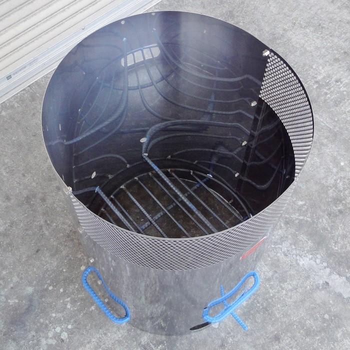 焼却炉 家庭用 業務用 焚火 ドラム缶 小型 ごみ焼却 家 庭 : うさぎ屋