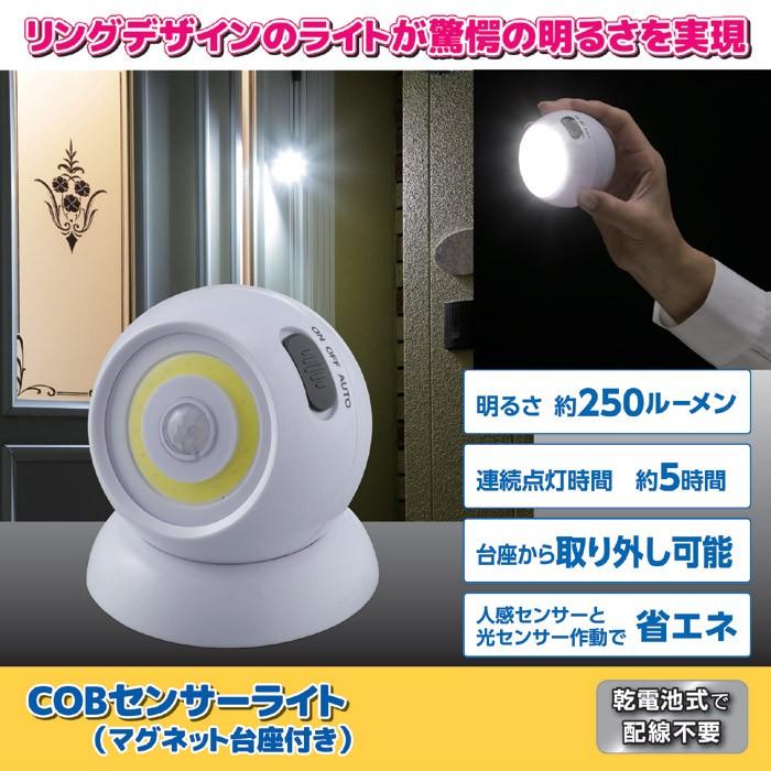 センサーライト 玄関 屋外 屋内 照明 人感センサー 明るい 生活防水