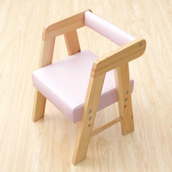 キッズチェア ロータイプ リビング ローチェア 天然木製 子供用椅子 子ども用 コンパクト 小さい 高さ調節 調整 安全 丈夫 お手入れ簡単 軽い 軽量 イス 即納｜usagi-shop｜10