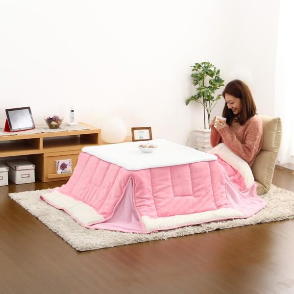 こたつセット テーブル 掛布団 猫脚 こたつテーブル 正方形 75cm