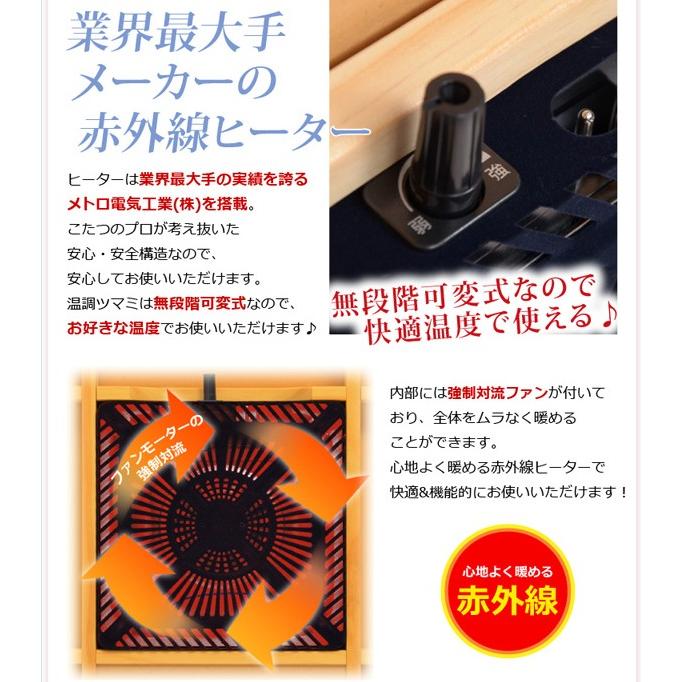 こたつセット テーブル 掛布団 猫脚 こたつテーブル 正方形 75cm