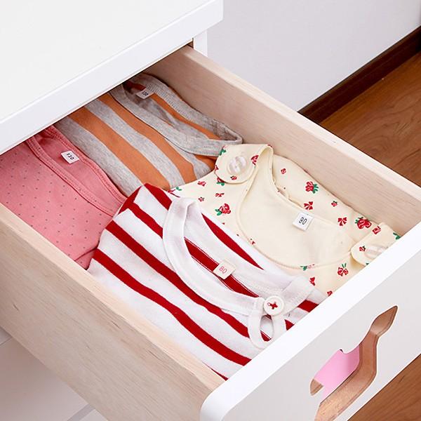 JAJAN チェスト こども 2段 タンス 子供用 2 杯 日本製 キッズチェスト