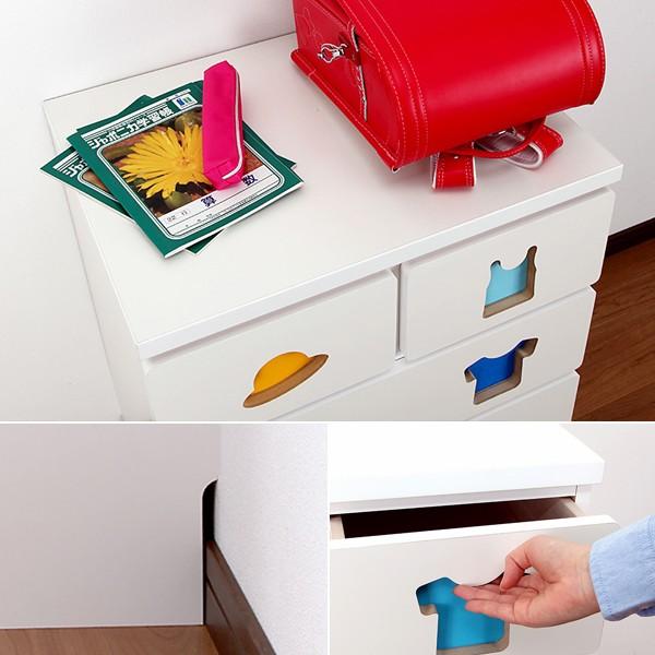 展示品☆小物タンス チェストこどもタンス 収納家具 小物入れ 日本製 健康家具 アイリスオーヤマ チェスト 4段 完成品 タンス 収納ケース 子供用家具