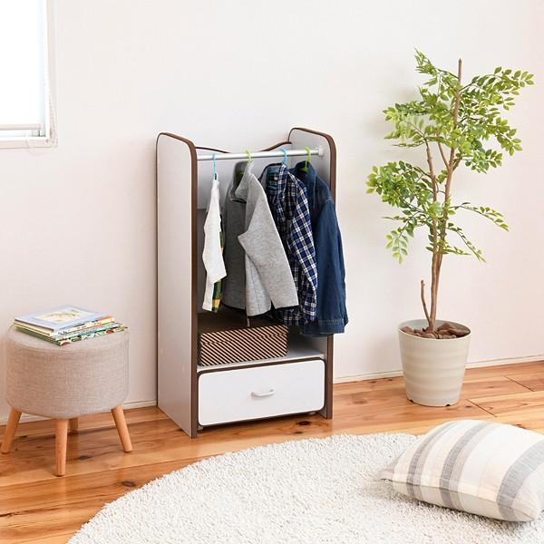 人気ブランドを ハンガーラック 収納棚 クローゼット 子供用 キッズ 引き出し 安全 安心 幼稚園児 保育園 小学校 低学年 内祝い Vinylspotnyc Com