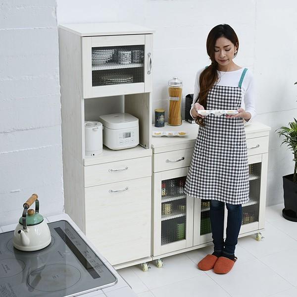 JK-PLAN（ジェイケイ・プラン） 食器棚 コンパクト レンジ台 レンジ