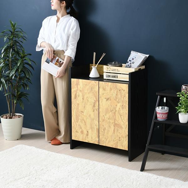 JK-PLAN（ジェイケイ・プラン） キャビネット 棚 扉つき 収納 ラック 