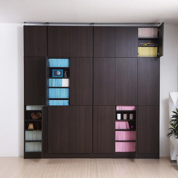 大容量 薄型 スリム 仕切り 縦長 細い 本棚 上置きセット ナチュラル 本棚 スリム 上置きセット 細い 薄型 ワイド 大容量 上置き 収納