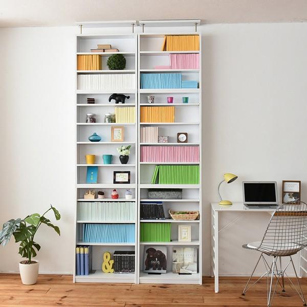 JK-PLAN（ジェイケイ・プラン） 本棚 幅60cm 上置きセット オープン