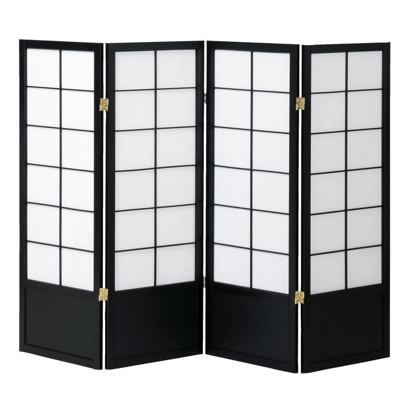 衝立 目隠し 間仕切り パーテーション 仕切り 高さ 120cm 150cm 180cm 天然木 フレーム 木製 丁番 折畳み 折りたたみ 和風 和室 和柄 おしゃれ 飲食店 旅館 民宿の画像