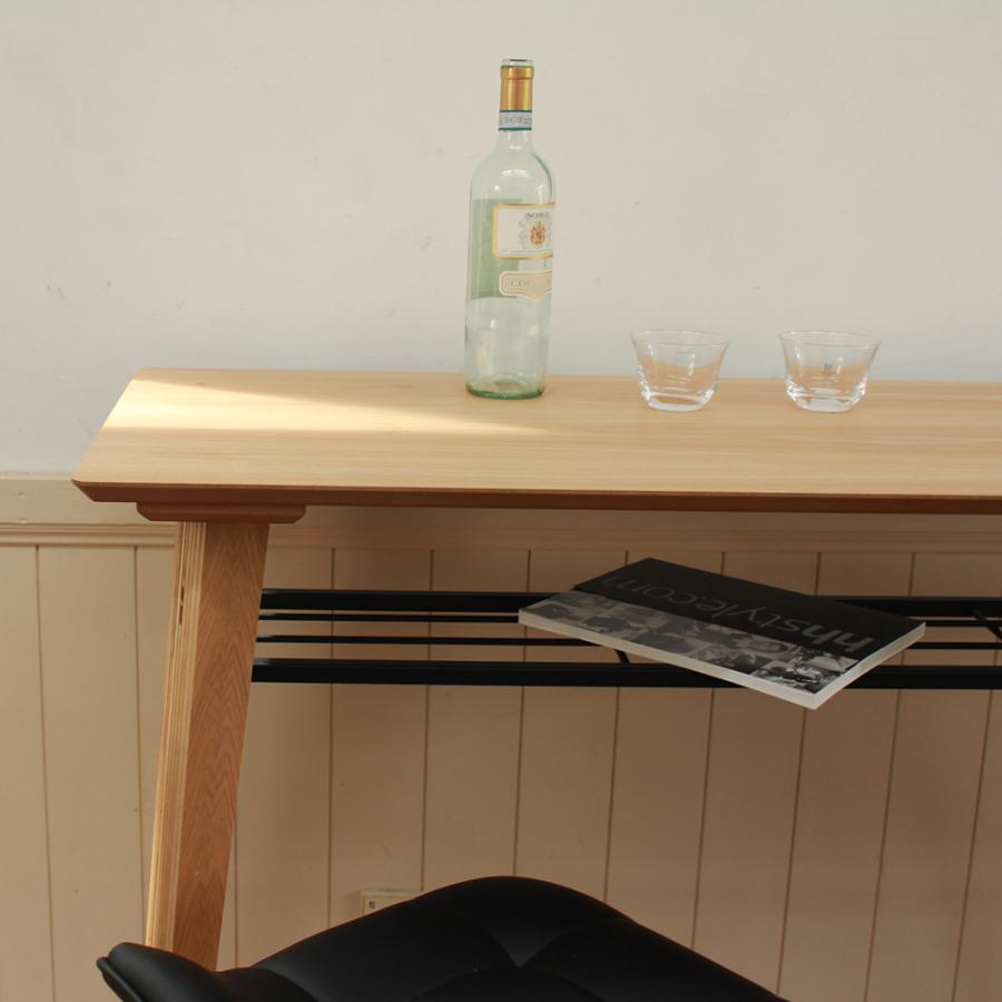 あずま工芸 カウンターテーブル デスク 机 120×45cm 棚 収納 あずま工芸 カウンターテーブル デスク 机 120×45cm 棚 収納