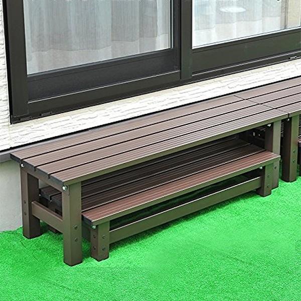 アルミ縁台 縁台 アルミ ステップ 踏み台 セット 102cm 120cm : うさぎ