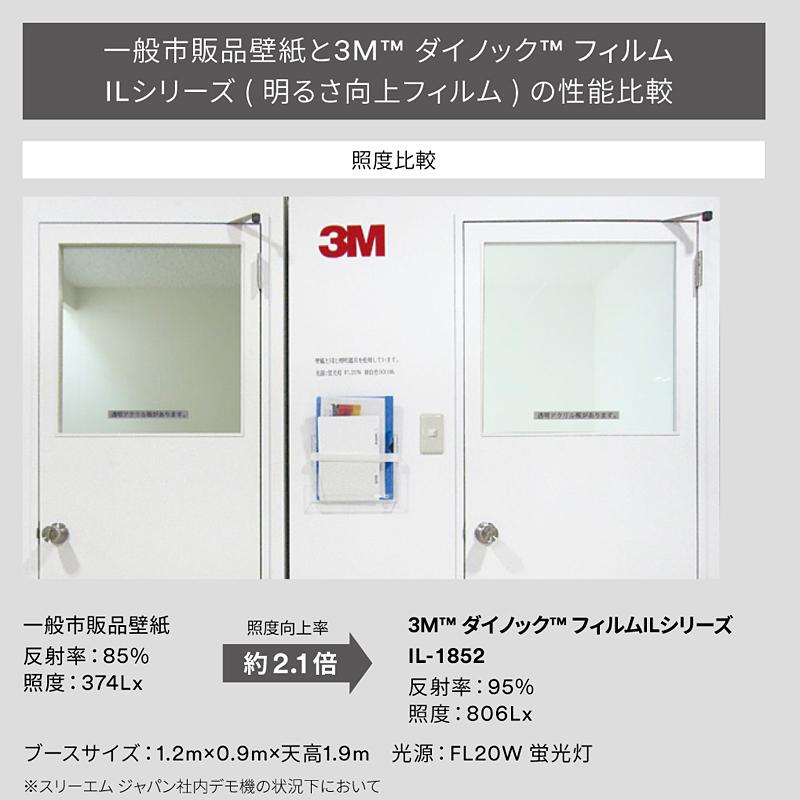 3M ダイノックシート カッティングシート 白 ホワイト 無地 明るさ向上