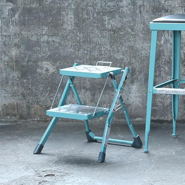 DULTON（ダルトン） 脚立 2段 おしゃれ 脚立足場 北欧 スチール
