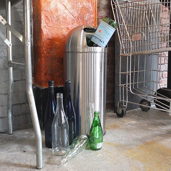 DULTON（ダルトン） ゴミ箱 30リットル フタ付き ステンレス おしゃれ