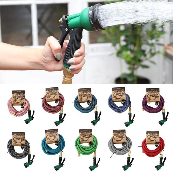 散水ホース 伸縮式 おしゃれ 庭 ガーデン 切替え ノズル 洗車 水やり 水流 ミスト Lic Dlt K665 6bfb うさぎ屋 株式会社一兎 通販 Yahoo ショッピング