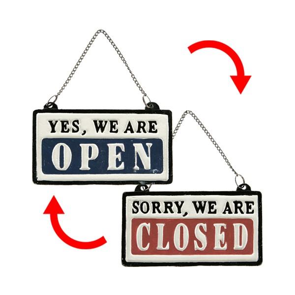 ハッピー　鉄製看板　アイアン　未使用 DULTON（ダルトン） 看板 壁掛け OPEN オープン 開店 CLOSED クローズ