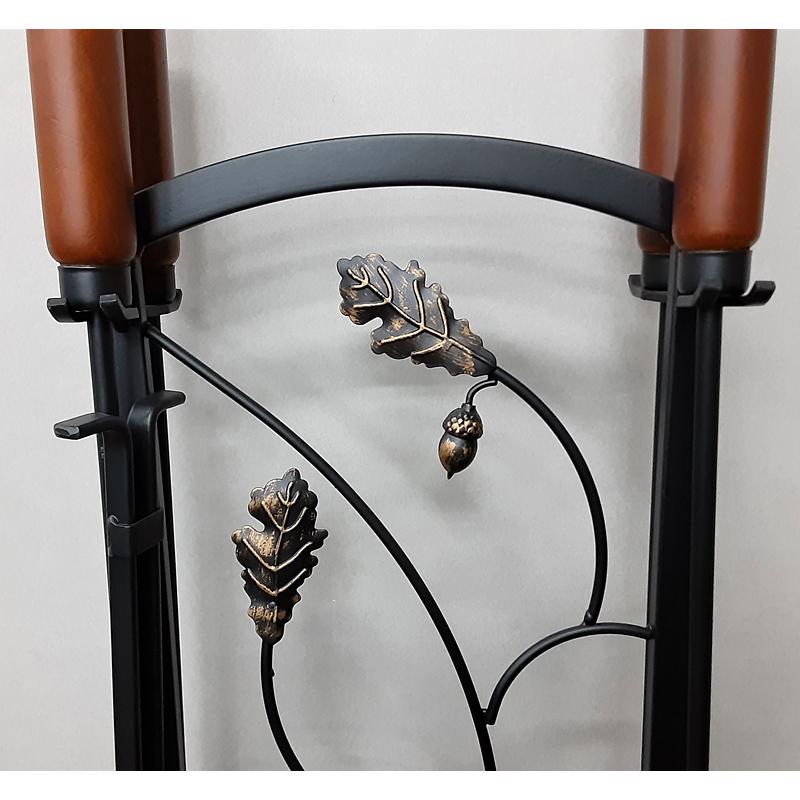 暖炉用 掃除道具 スコップ ホウキ 箒 ショベル ポーカー 植物 蔦 ツタ