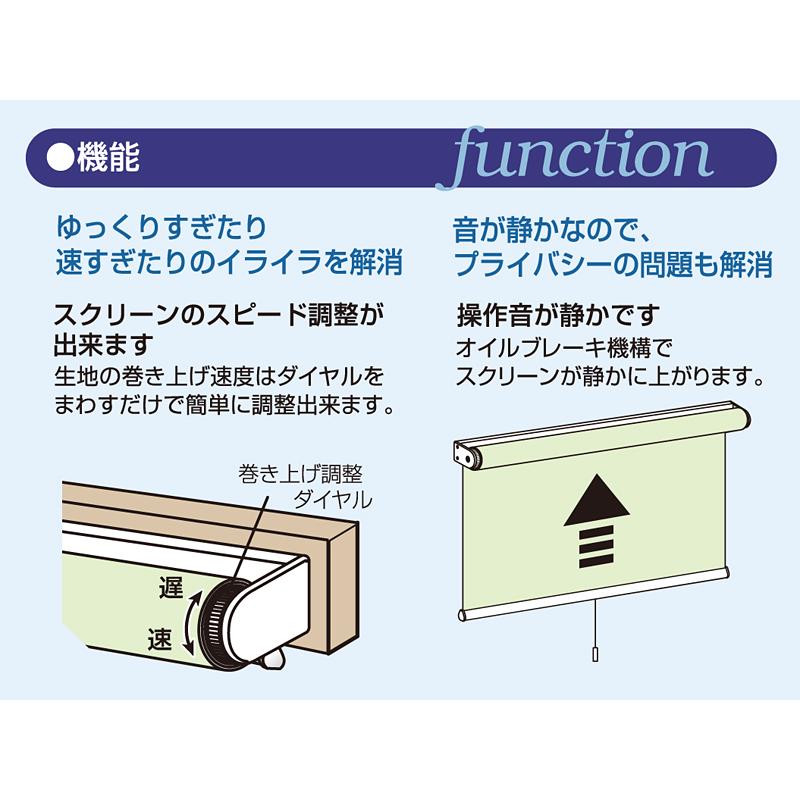 フルネス ロールスクリーン オーダーメイド カーテンレール