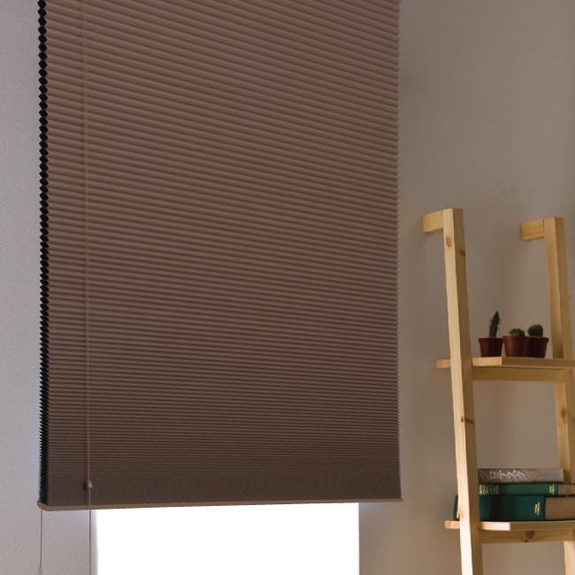 遮光ブラインド ハニカムシェード 幅150.5cm 高さ111cm フルネス（Fullness） ハニカムシェード 遮光1級 オーダーメイド