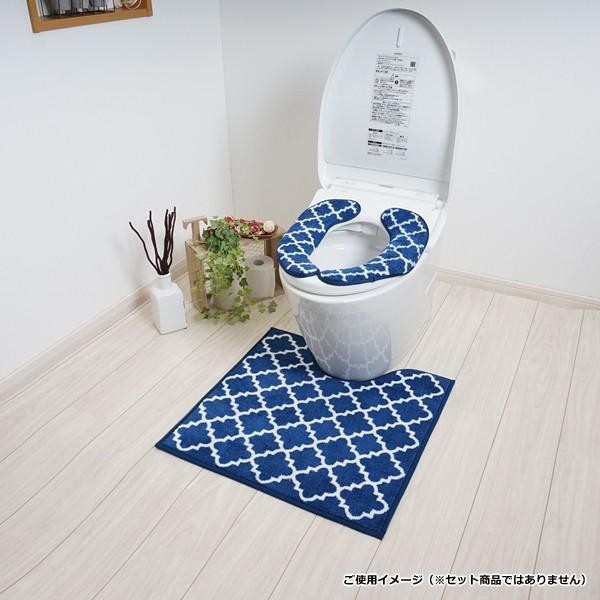 トイレマット 単品 モロッカン おしゃれ 北欧 モロッコタイル 柄 デザイン 正方形 60×60cm｜usagi-shop｜10