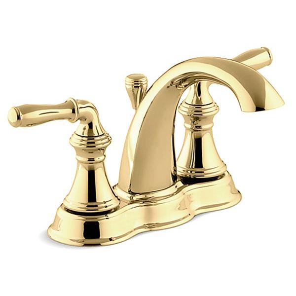 KOHLER 水栓 蛇口 ハンドル ダブル ゴールド 金色 部品 交換 KOHLER 水栓 蛇口 ハンドル ダブル ゴールド 金色 部品 交換