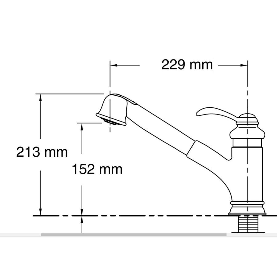 キッチン水栓 キッチン蛇口 おしゃれ キッチン 水栓 蛇口 コンパクト 台所 交換 リフォーム スタイリッシュ Kohler コーラー アメリカ 水回り 高級 ブランド Lic Klr 042 うさぎ屋 株式会社一兎 通販 Yahoo ショッピング