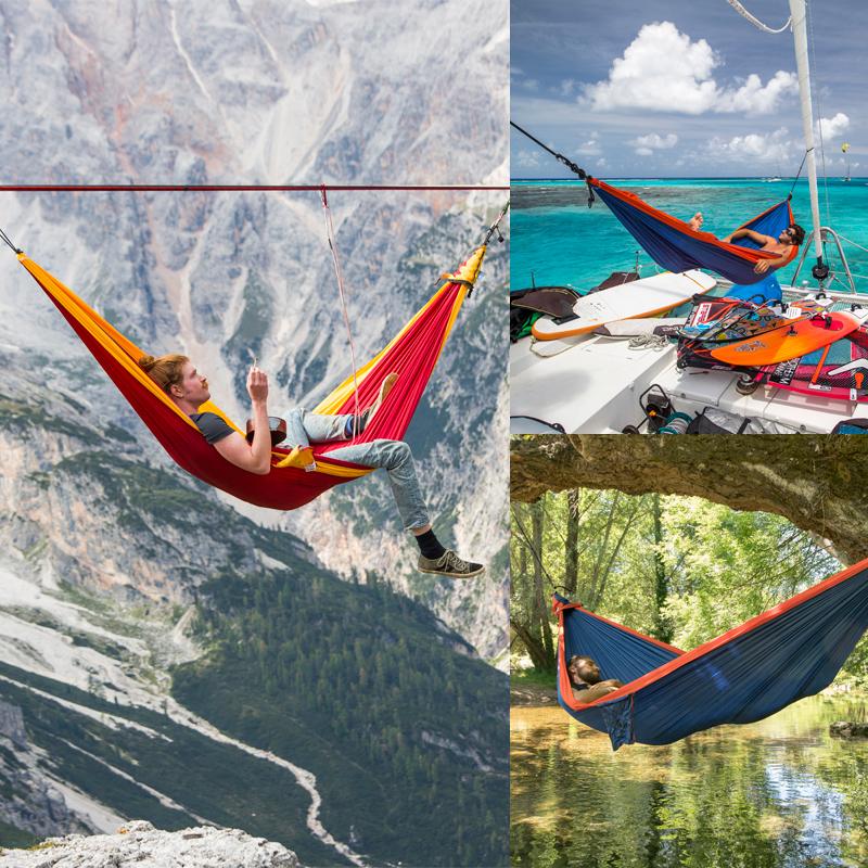 ハンモック パラシュート生地 ナイロン生地 軽量 軽い 丈夫 速乾 通気