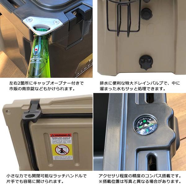 クーラーボックス 約 45L 保冷力 5日間 最強 長期間 保冷 継続 維持 プロ キャンプ アウトドア フィッシング 釣り バーベキュー 旅行 ブランド ICE AGE_8