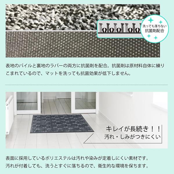 クリーンテックス・ジャパン 玄関マット ドアマット 抗菌 吸水 クリーンテックス・ジャパン 玄関マット ドアマット 抗菌 吸水