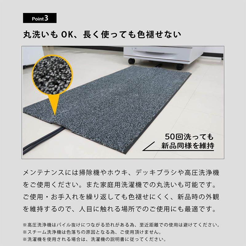 クリーンテックス・ジャパン 床マット 30×60cm 配線用 溝 凹み くぼみ