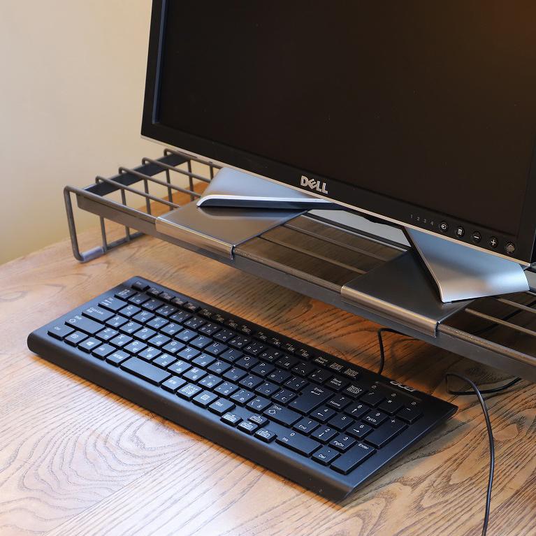 エキスパンドメタル 　モニタースタンド パソコンラック モニター台 楽天市場】モニタースタンド（PCパーツ｜パソコン・周辺機器）の通販