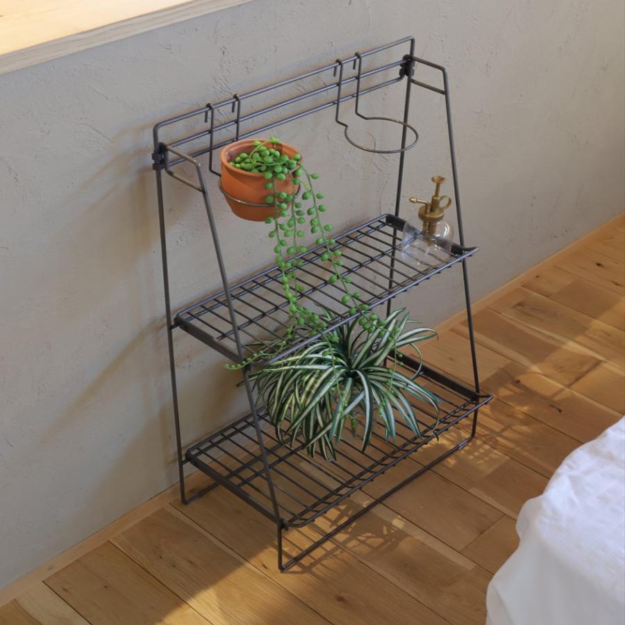 COLLEND（コレンド） ラック 収納 棚 ワイヤー スチールラック 飾り台