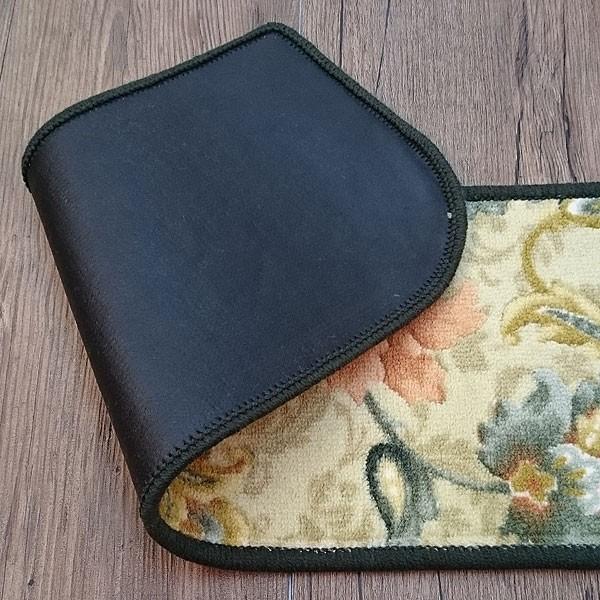 階段マット 滑り止め 14段用 高級感 おしゃれ 花柄 : うさぎ屋