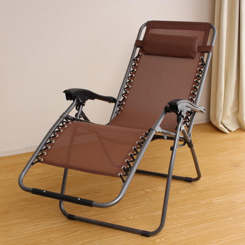 椅子　リクライニングチェア　1人掛け　折りたたみ　ブラウン 谷村実業 リクライニングチェア 一人用 折りたたみ 折り畳み 折畳み