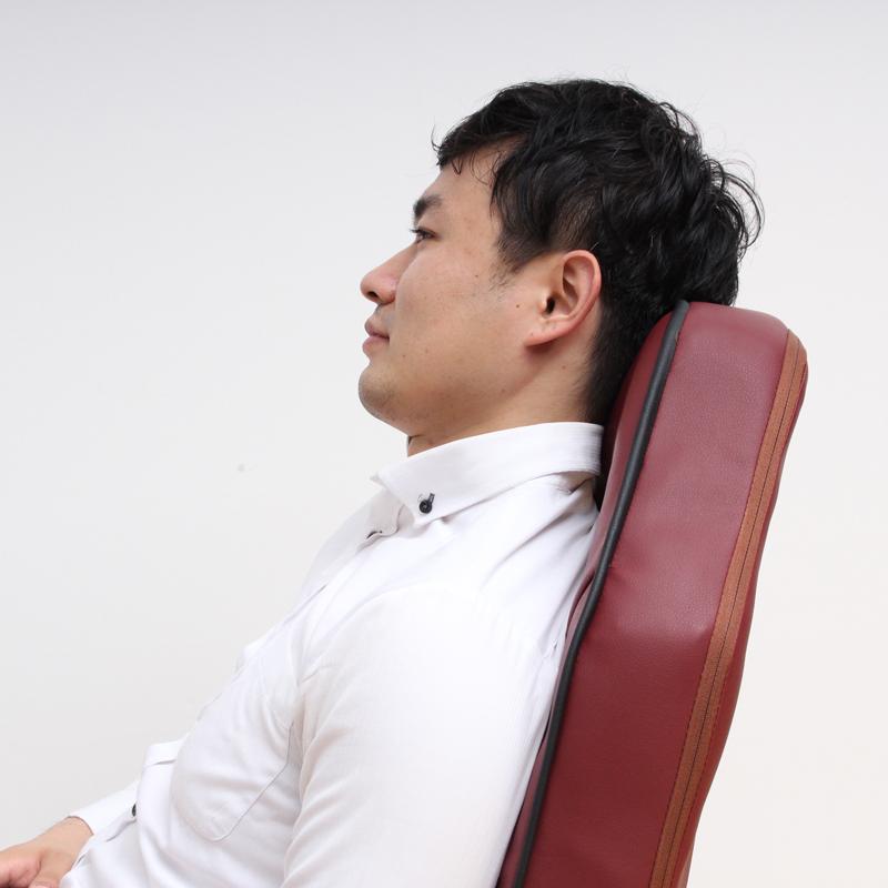 谷村実業 座椅子 回転 回転式 リクライニング ハイバック 肘掛付き