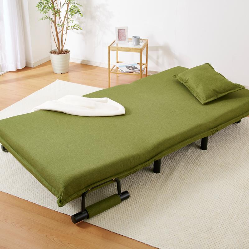 谷村実業 ソファベッド おしゃれ ワイド 幅広 サイズ 1人用 一人掛け