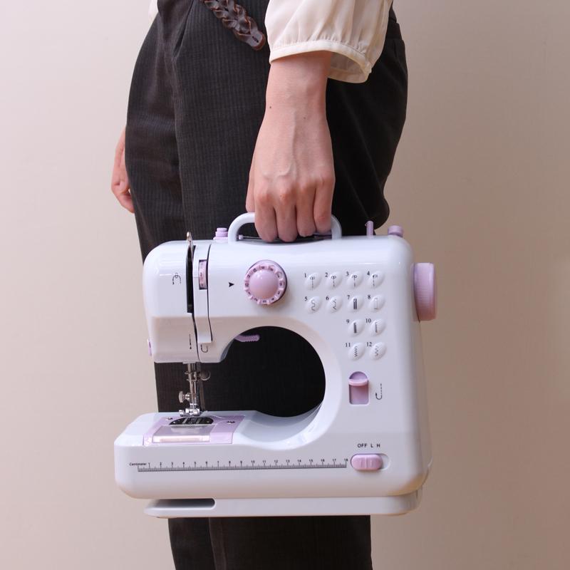 谷村実業 電子ミシン 初心者 ミシン 小型 コンパクト 省スペース