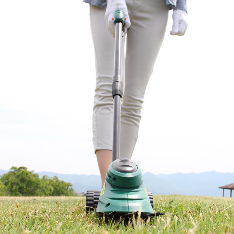 谷村実業 草刈機 草刈り機 充電式 バッテリー 女性 簡単 使いやすい