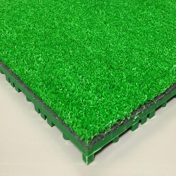 東リ（TOLI） 人工芝マット ジョイント式 約30×30cm 防炎 水はけ 抜群